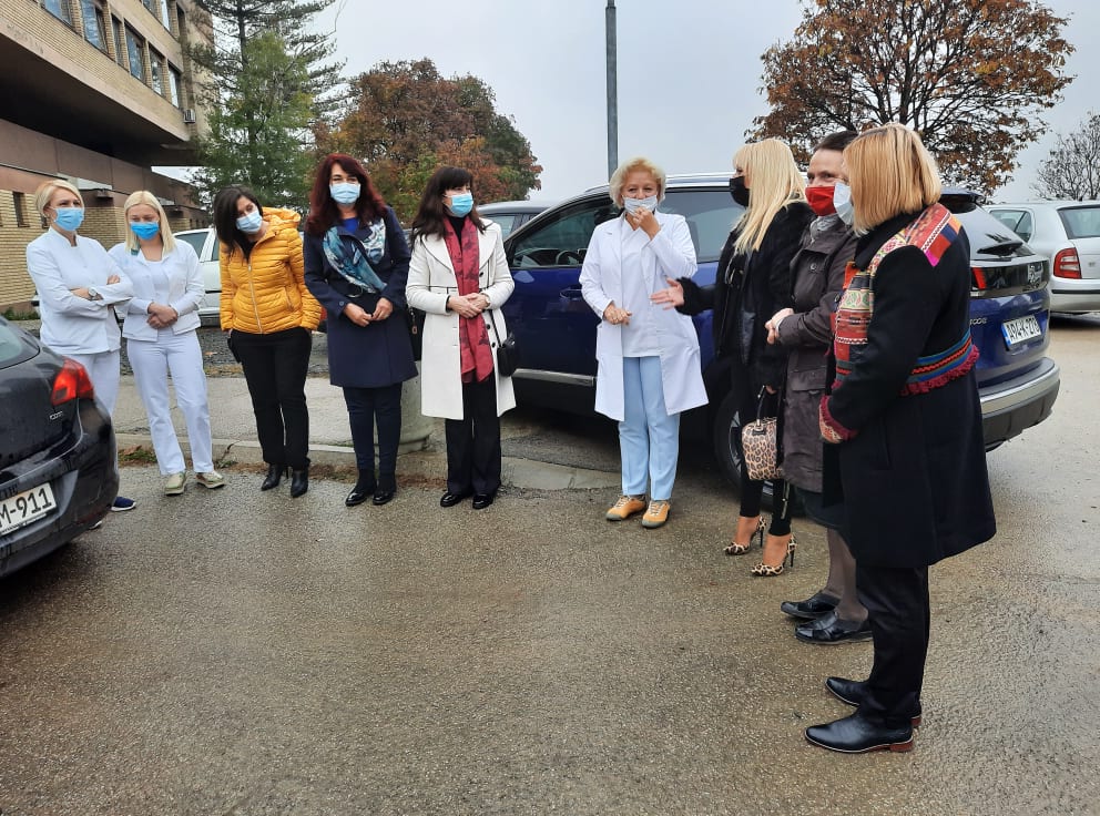 Članice Inner Wheel kluba u posjeti Klinici za infektivne bolesti UKC RS v1.2